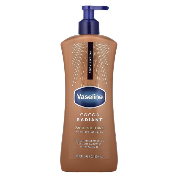 Vaseline, Intensive Care Lotion, intensive Pflegelotion, Cocoa Radiant, 600 ml