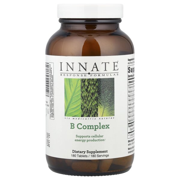 Innate Response Formulas, B Complex, B-Komplex, 180 Tabletten
