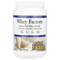 Natural Factors, Whey Factors, grasgefüttertes...