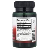 Swanson, CoQ10, High Potency, Ergänzungsmittel mit CoQ10, hochdosiert, 100 mg, 100 Weichkapseln