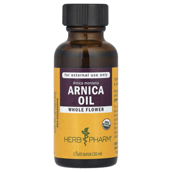 Herb Pharm, Arnikaöl, 30 ml (1 fl. oz.) - DE Versand via DHL