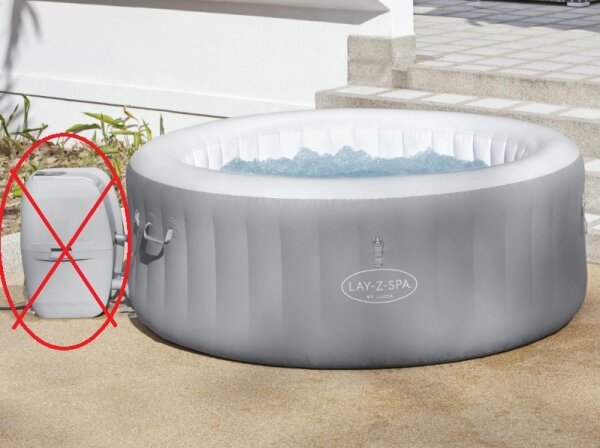 Bestway Lay-Z-Spa Whirlpool BITTE LESEN St. Lucia AirJet Ø 170 cm x 66 cm Rund