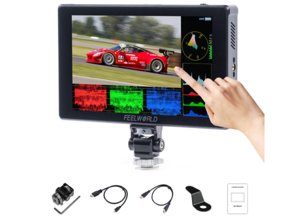 FEELWORLD F7PLUS 7 Zoll Kamera Field Monitor 1200 Nit Touchscreen 4K 60Hz