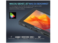FEELWORLD F7PLUS 7 Zoll Kamera Field Monitor 1200 Nit Touchscreen 4K 60Hz