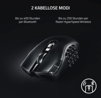 Razer Naga V2 HyperSpeed - Kabellose MMO Gaming Maus ohne OVP