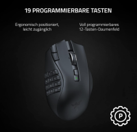 Razer Naga V2 HyperSpeed - Kabellose MMO Gaming Maus ohne OVP