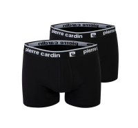 Pierre Cardin Herren Boxershorts 2er Pack Schwarz...
