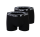 Pierre Cardin Herren Boxershorts 2er Pack Schwarz Größe M