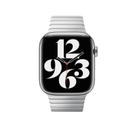 Apple Watch Band Gliederarmband 42mm Silber Edelstahl