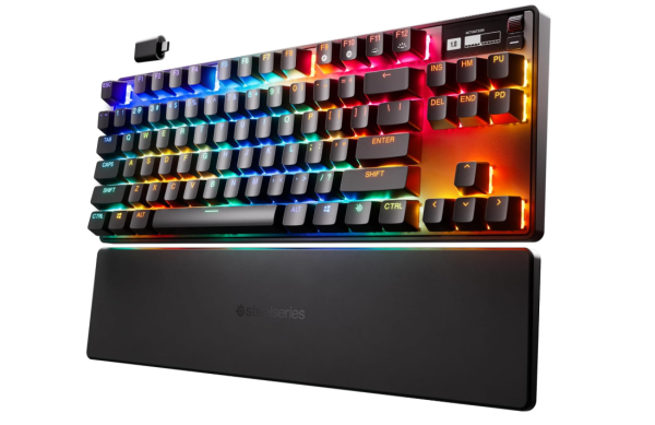 SteelSeries Apex Pro Wireless Gaming-Tastatur US-Layout QWERTY