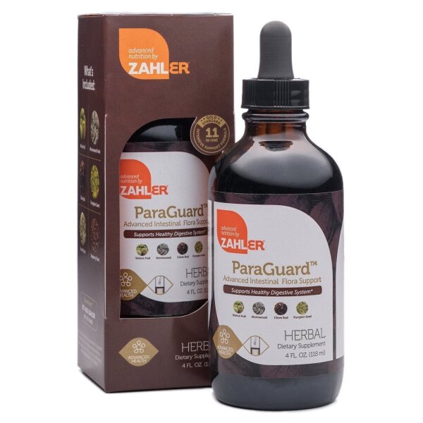 Zahler, ParaGuard, Advanced Intestinal Flora Support, 118 ml