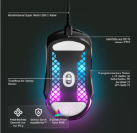 SteelSeries Aerox 5 - RGB Gaming-Mouse ❌ohne Kabel