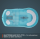 SteelSeries Rival 3 Gen 2 Gaming-Maus - 8.500 DPI blau