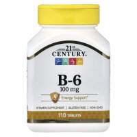 21st Century, B-6, 100 mg, 110 Tabletten