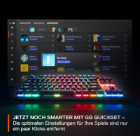 SteelSeries Apex Pro TKL Gen 3 - Gaming Keyboard UK-Layout QWERTZ