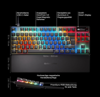 SteelSeries Apex Pro TKL Gen 3 - Gaming Keyboard UK-Layout QWERTZ