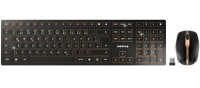CHERRY DW 9100 Slim, Kabelloses Tastatur- und Maus-Set DE-Layout