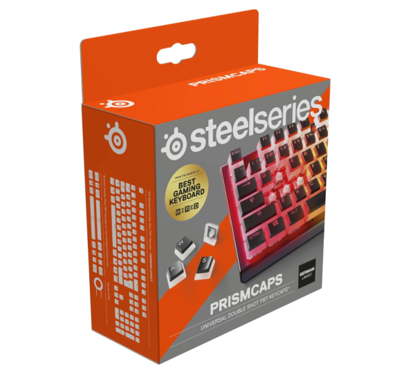 SteelSeries PrismCaps – Double-Shot-Tastenset DE-Layout MX-Stößel