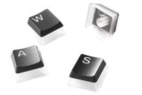 SteelSeries PrismCaps – Double-Shot-Tastenset DE-Layout MX-Stößel