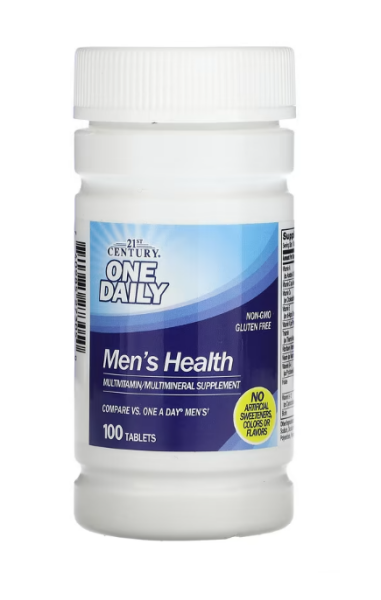 21st Century, Eine t?glich, Gesundheit f?r M?nner, 100 Tabletten
