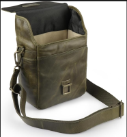 MegaGear Unisex Genuine Leather Camera Messenger Bag - Kuriertasche