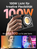 Rollei LUX 100W Bi-Color Professionelles LED-Dauerlicht ❌BITTE LESEN