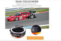 K&F CONCEPT Autofokus EF EF-S Mount Objektiv-Adapterring Sony-E-Mount