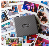 INSTAX LINK Wide Smartphone Printer, Mocha Gray