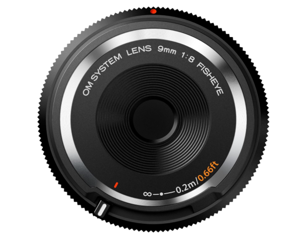 OM SYSTEM Body Cap Objektiv Gehäusekappe 9mm 1:8.0 Fisheye