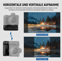 NEEWER MB-N12 Ersatz Akkugriff für Nikon Z8 mit...