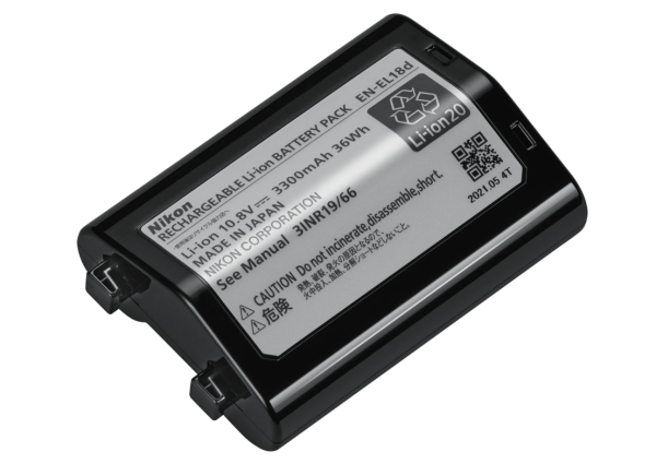 Nikon EN-EL18D Ersatzakku 3.300 mAh (Für Nikon) Schwarz