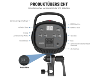 NEEWER S101-400W Studio Strobe Flash Blitzlicht ohne OVP