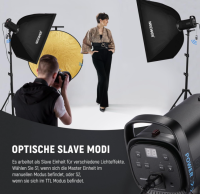 NEEWER S101-400W Studio Strobe Flash Blitzlicht ohne OVP