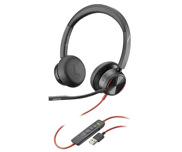 Poly Stereo-Headset Blackwire 8225 USB-A Anschluss ❌BITTE LESEN