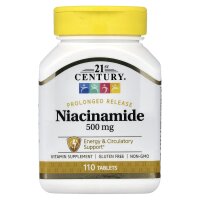 21st Century, Prolonged Release Niacinamide, Niacinamid,...