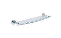 CMI Badablage S300 aus Glas in schicker Chromeinfassung