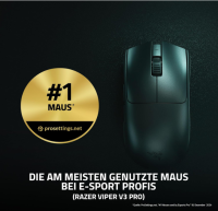 Razer Viper V3 Pro - Ultraleichte kabellose Esports Gaming-Maus 55g OHNE DONGEL