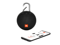 JBL Clip 3 Bluetooth Lautsprecher, Schwarz, Wasserfest, Wireless Musikbox