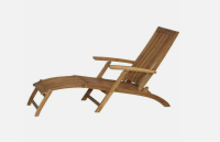 Siena Garden Sonnenliege Paleros 147x60x90 cm Akazienholz...