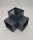 Eckverbinder Ecke 90°, 3 Enden, anthrazit, 91x91, Typ B