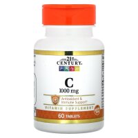 21st Century, Vitamin C, 1.000 mg, 60 Tabletten