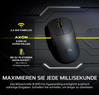 Corsair Sabre v2 PRO Ultralight Wireless FPS Gaming-Maus...