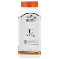21st Century, Vitamin C, 500 mg, 250 Tabletten