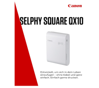 Canon SELPHY SQUARE QX10 Mini Fotodrucker mobil tragbar