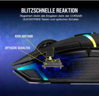 Corsair NIGHTSABRE RGB Wireless Gaming-Maus ❌BITTE LESEN