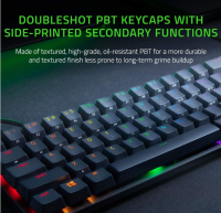 Razer Huntsman Mini (Purple Switch) - Kompakte 60% Gaming Tastatur