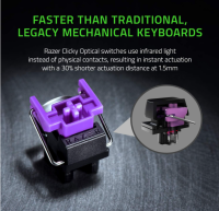 Razer Huntsman Mini (Purple Switch) - Kompakte 60% Gaming Tastatur