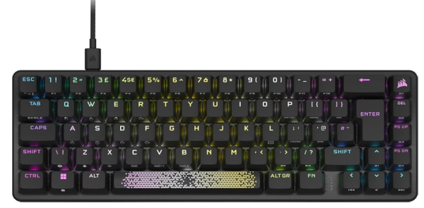 Corsair K65 PRO MINI RGB 65%  kabelgebundene Gaming-Tastatur