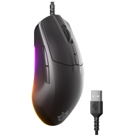 SteelSeries Rival 3 Gen 2 Gaming-Maus - 8.500 DPI schwarz
