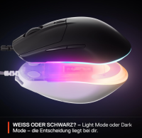 SteelSeries Rival 3 Gen 2 Gaming-Maus - 8.500 DPI schwarz